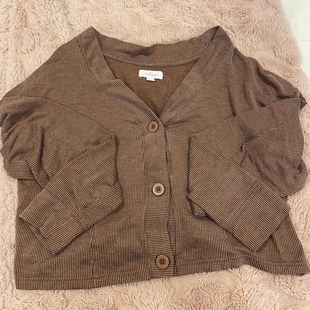 Colsie Knit Sweater and Sweatpants Set